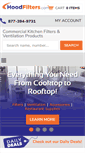 Mobile Screenshot of hoodfilters.com